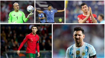 Estas son las estrellas del futbol que podrian disputar su última Copa del Mundo en Qatar 2022.