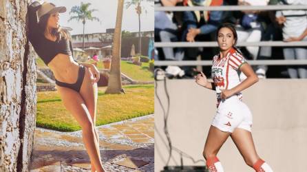 La futbolista perteneciente a la Liga MX Femenil enloqueció a sus seguidores con atrevidas fotos en sus redes sociales.