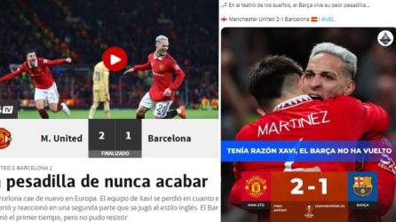 Los medios y periodistas internacionales reaccionaron a la dura eliminación del Barcelona en Europa League.