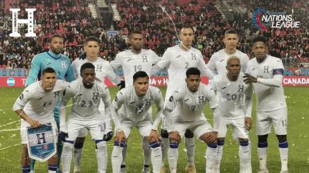El 11 titular de la selección de Honduras que perdió hace unos días 4-1 por Canadá por la Nations League de Concacaf.