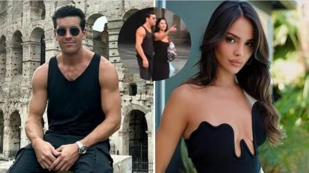 Mario Casas es fotografiado junto a Eiza González.