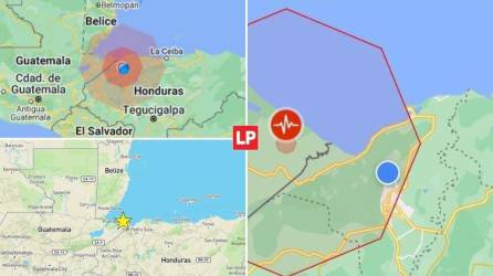 Dos fuertes temblores sacudieron este domingo por la tarde las zonas norte y occidente del territorio nacional. El primero tuvo su origen en Guatemala y el segundo en Honduras.