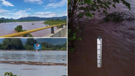 Las autoridades de la Comisión Permanente de Contingencias (Copeco) están esperando una gran crecida del río Ulúa.