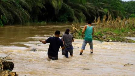 El resto de departamentos de Honduras continuará bajo alerta verde, señaló la entidad de protección civil.