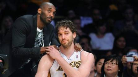 Pau Gasol siempre llamó a Kobe Bryant como su hermano mayor.