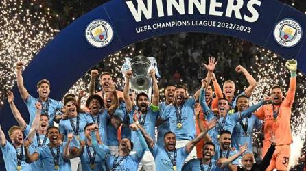 Manchester City fue campeón de la Liga de Campeones de Europa por primera vez en su historia.