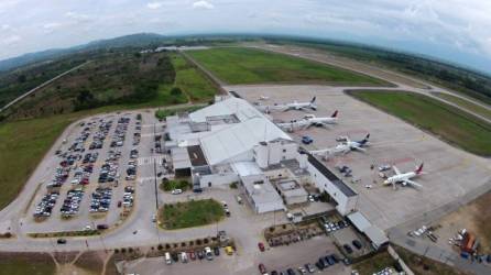 El aeropuerto Ramón Villeda Morales será la casa de Air Europa durante seis meses. Foto: Yoseph Amaya
