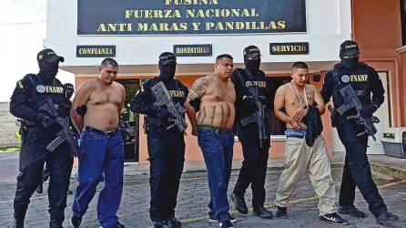 Una granada y pistolas hallan a cabecillas de la pandilla 18