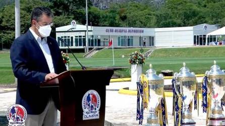 Rafael Villeda es el presidente del Olimpia y ha decidido construir su propio estadio.