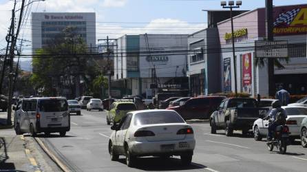 El parque vehicular en San Pedro Sula está compuesto por más de 100 mil motos y 200 mil carros.