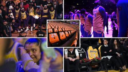 Los Ángeles Lakers ofrecieron un emotivo homenaje para Kobe Bryant en la cancha del Staples Center, el templo del 'inmortal' basquetbolista que falleció en un accidente de helicóptero junto a su hija de 13 años Gianna y otras 7 personas.