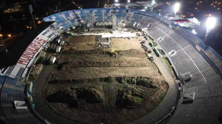 La grama del estadio Nacional Chelato Uclés será cambiada en su totalidad.