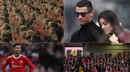 Los aficionados del Liverpool dejaron a un lado la rivalidad con Manchester United y en clásico de Inglaterra le rindieron un emotivo homenaje a Cristiano Ronaldo, futbolista que perdió a uno de sus hijos el día lunes.