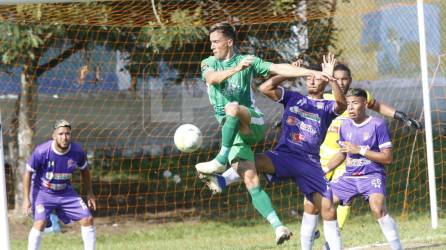 Álvaro Klusener le dio el triunfo al Platense ante Villanueva FC.