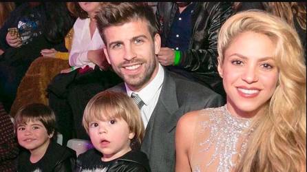 Shakira y Piqué procrearon dos hijos.