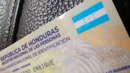 Documento Nacional de Identificación (DNI) de Honduras.