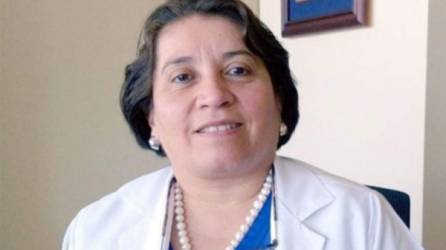 Suayapa Figueroa, presidenta del Colegio Médico de Honduras.