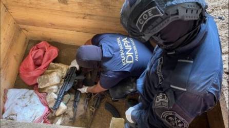 La operación dejó paquetes de droga decomisados en Sonaguera, Colón.