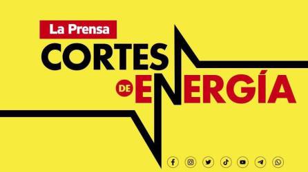 Zonas sin energía este domingo 05 de noviembre en Honduras