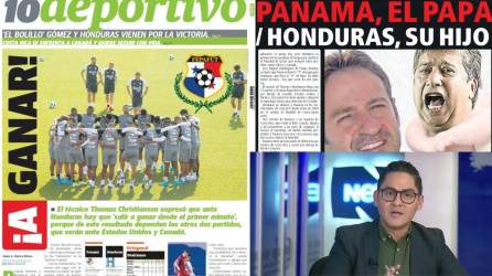 La prensa deportiva de Panamá confía plenamente en el triunfo de su selección ante Honduras. Algunos medios catalogan que son el “papá de la H”.