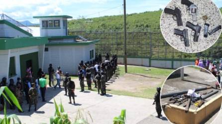 Las autoridades realizaron operativos en los perímetros interno y externo de la prisión.