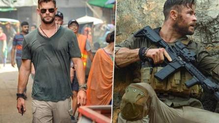 El actor australiano Chris Hemsworth es el protagonista de 'Misión de rescate'.