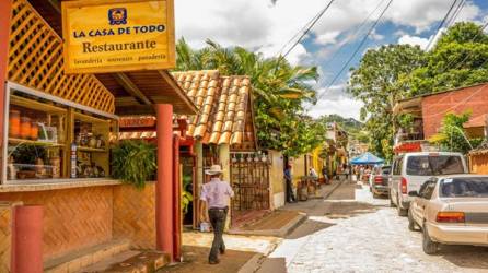 Restaurante La casa de todo, situado en Copán Ruinas.