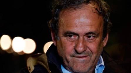 El expresidente de la UEFA y antigua estrella del fútbol francés Michel Platini.