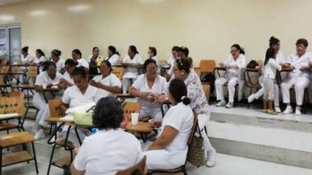 Imagen de archivo de enfermeras auxiliares en Honduras.
