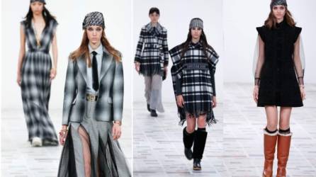 Dior propone las icónicas chaquetas entalladas en punto o tejano, camisetas serigrafiadas y prendas más informales como parkas con efecto camuflaje.