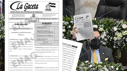 El decreto de Aministía a los Presos Políticos fue sancionada por la presidenta Xiomara Castro.