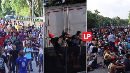 Una nueva caravana con cerca de 4.000 migrantes partió este viernes de la frontera sur de México hacia Estados Unidos con reclamos de seguridad y libre tránsito por el temor de sufrir una tragedia como la de los 53 migrantes que murieron por hacinamiento en un tráiler en Texas desde el lunes.