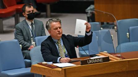 Sergiy Kyslytsya, embajador de Ucrania en la ONU.