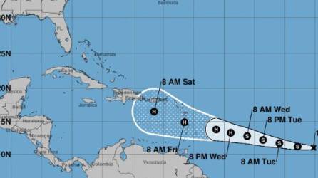 La tercera depresión tropical en el Atlántico en la actual temporada de huracanes amenaza las Antillas Menores.
