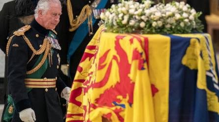 El rey Carlos III ascendió al trono tras la muerte de su madre, Isabel II, el pasado jueves.