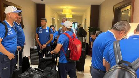 Encabezados por Diego Vázquez, la selección hondureña se instaló en un hotel de Washington.