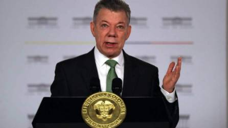 El expresidente de Colombia, Juan Manuel Santos. AFP/Archivo