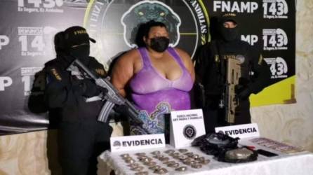 La mujer fue identificada como Norma Yolanda Suazo Meléndez (41), alias 'La Gorda'.