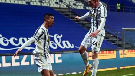 Cristiano Ronaldo le brinda un nuevo título a la Juventus. Foto AFP