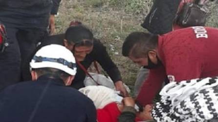 La lesionada fue trasladada de urgencia al Hospital General de las Américas. Agencia Reforma.