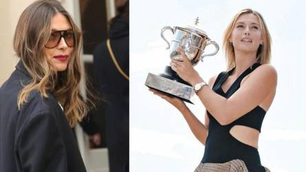 La extenista Maria Sharapova, ganadora de cinco Grand Slams, fue sensación con su nuevo aspecto en la presentación de una reconocida marca.