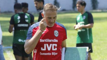 Hernán Medina y el Marathón no han podido ganar de visita en lo que va del Clausura 2024.