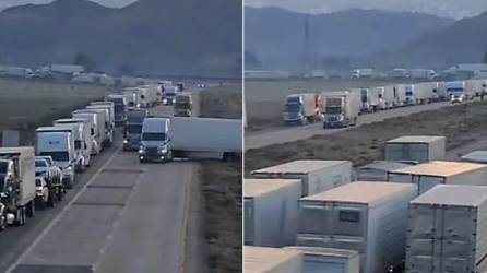 Camioneros se niegan a ingresar a Colorado en protesta por la dura sentencia contra el hispano Rogel Aguilera.