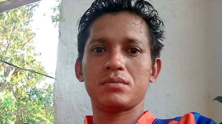 Fotografía en vida de Efraín Turcios, encontrado muerto este jueves en Baracoa, Cortés.