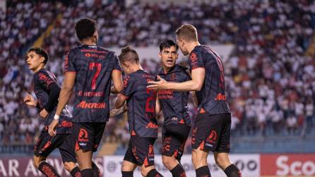 El Atlas fue goleado 4-1 por Olimpia en el estadio Olímpico de San Pedro Sula.