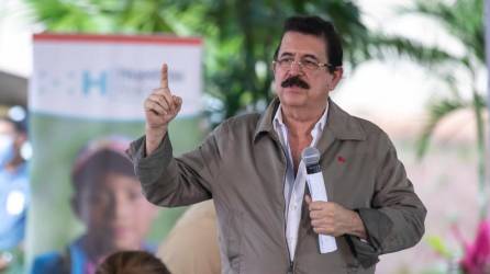 Manuel Zelaya, expresidente de Honduras. Fotografía: Secretaría de Prensa / Twitter