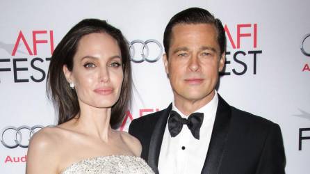 Angelina Jolie y Brad Pitt en una imagen de archivo del 2015.