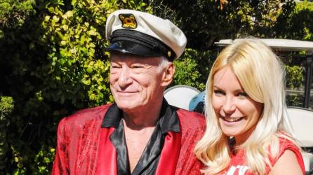 Hugh Hefner estuvo casado cinco años con Crystal Harris.