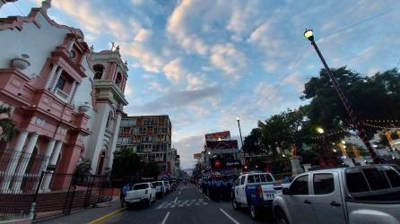 Cielo despejado en San Pedro Sula este martes 19 de diciembre de 2023.