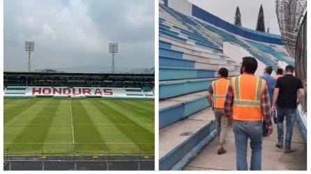 El Estadio Nacional Chelato Uclés tendrá más arreglos, así lo confirmó Mario Moncada y Condepor.